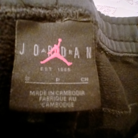 #058 NBA Jordan's Sweat Pant Size Small - Picture 8 of 15